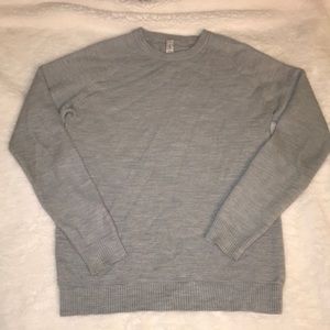 Lululemon Ribbed Grey Sweater